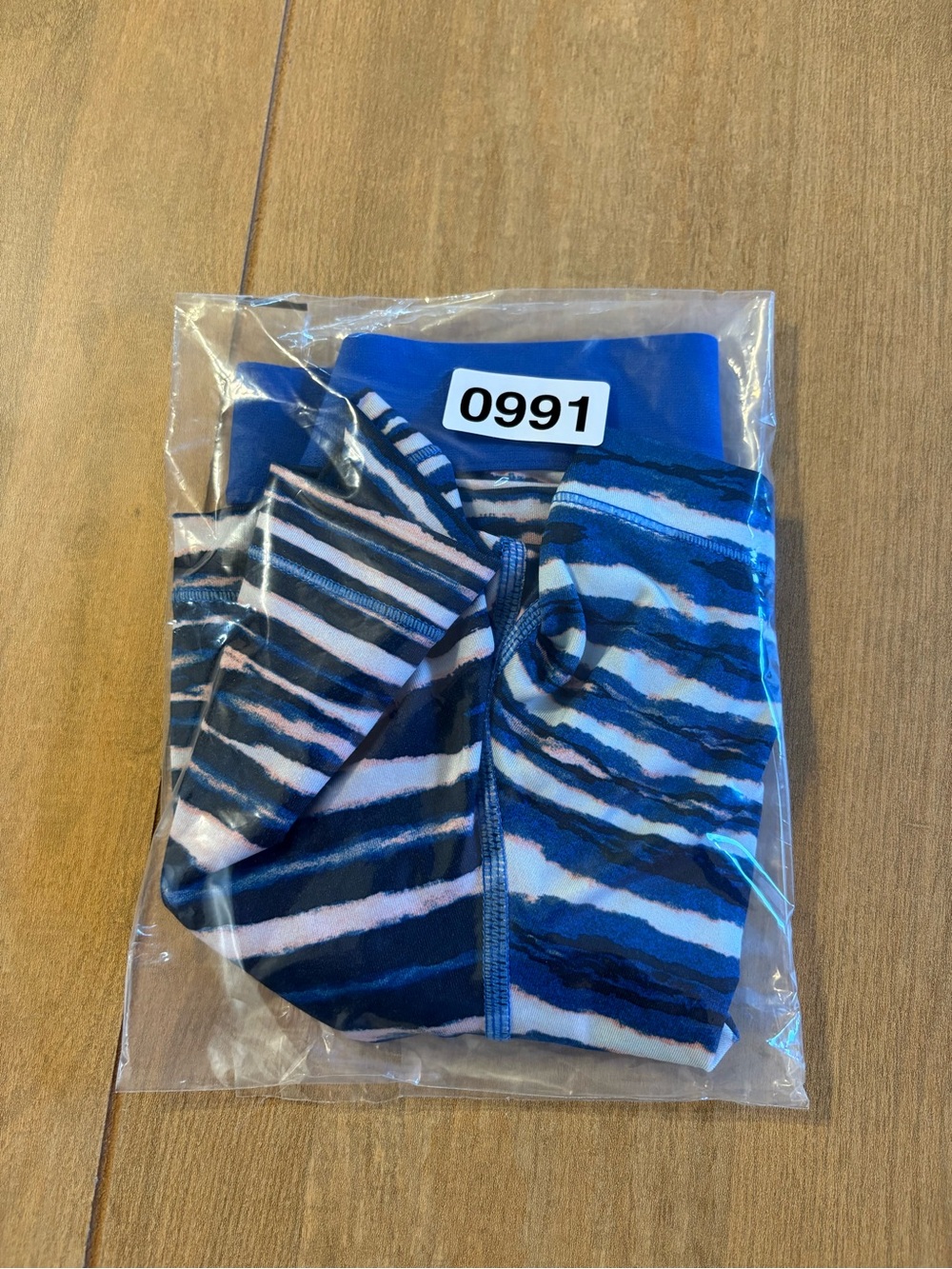Nike Pro Girls Large Blue Stripe Compression Shorts Youth L Dri-FIT Dance Cheer - Picture 10 of 10